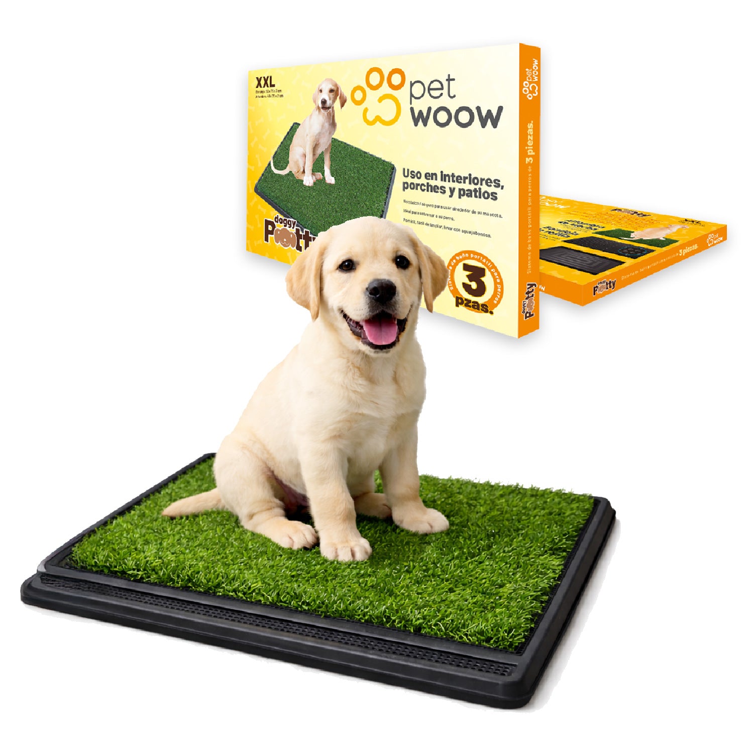 Baño Ecológico Perros Gatos Doggy Potty