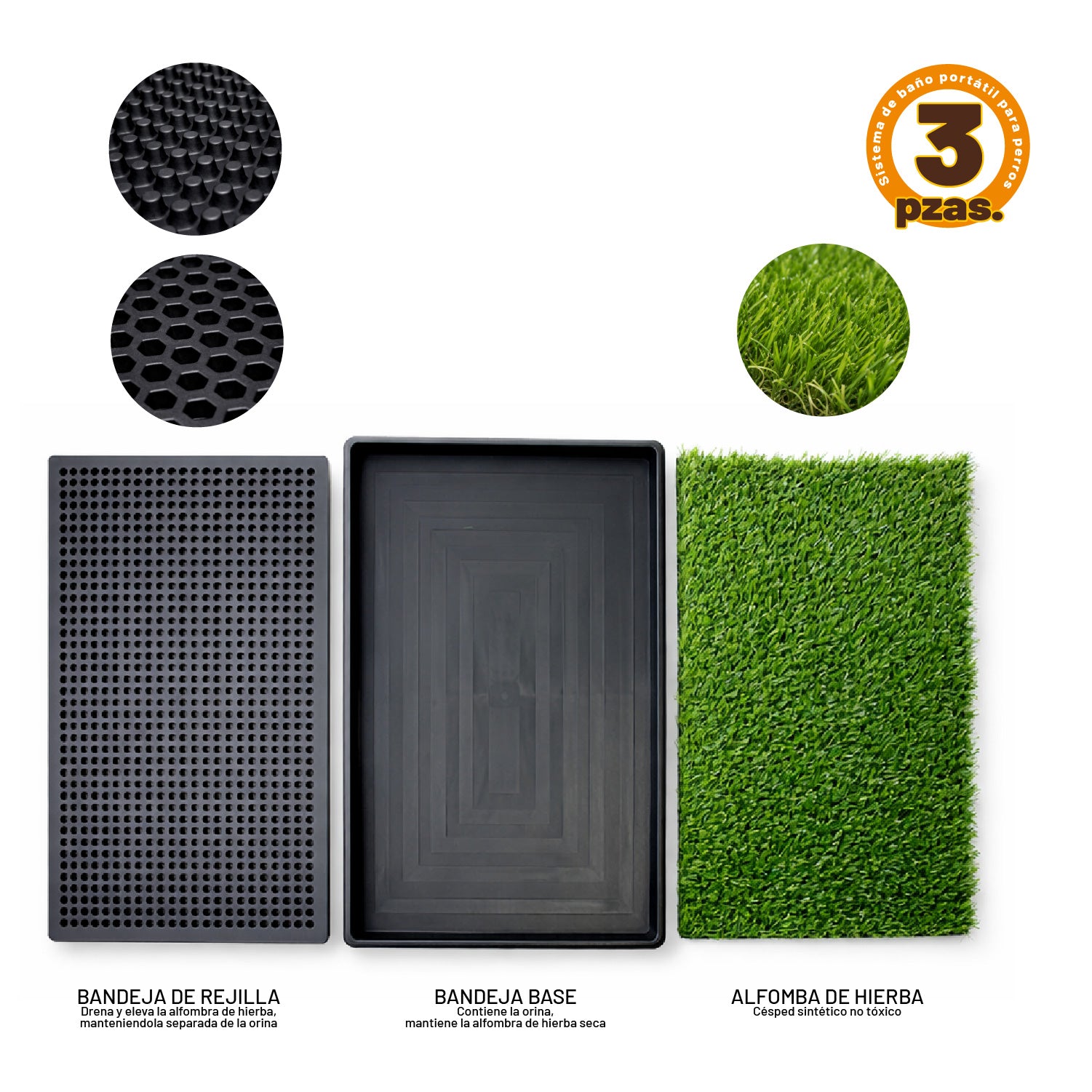 Baño Ecológico Perros Gatos Doggy Potty