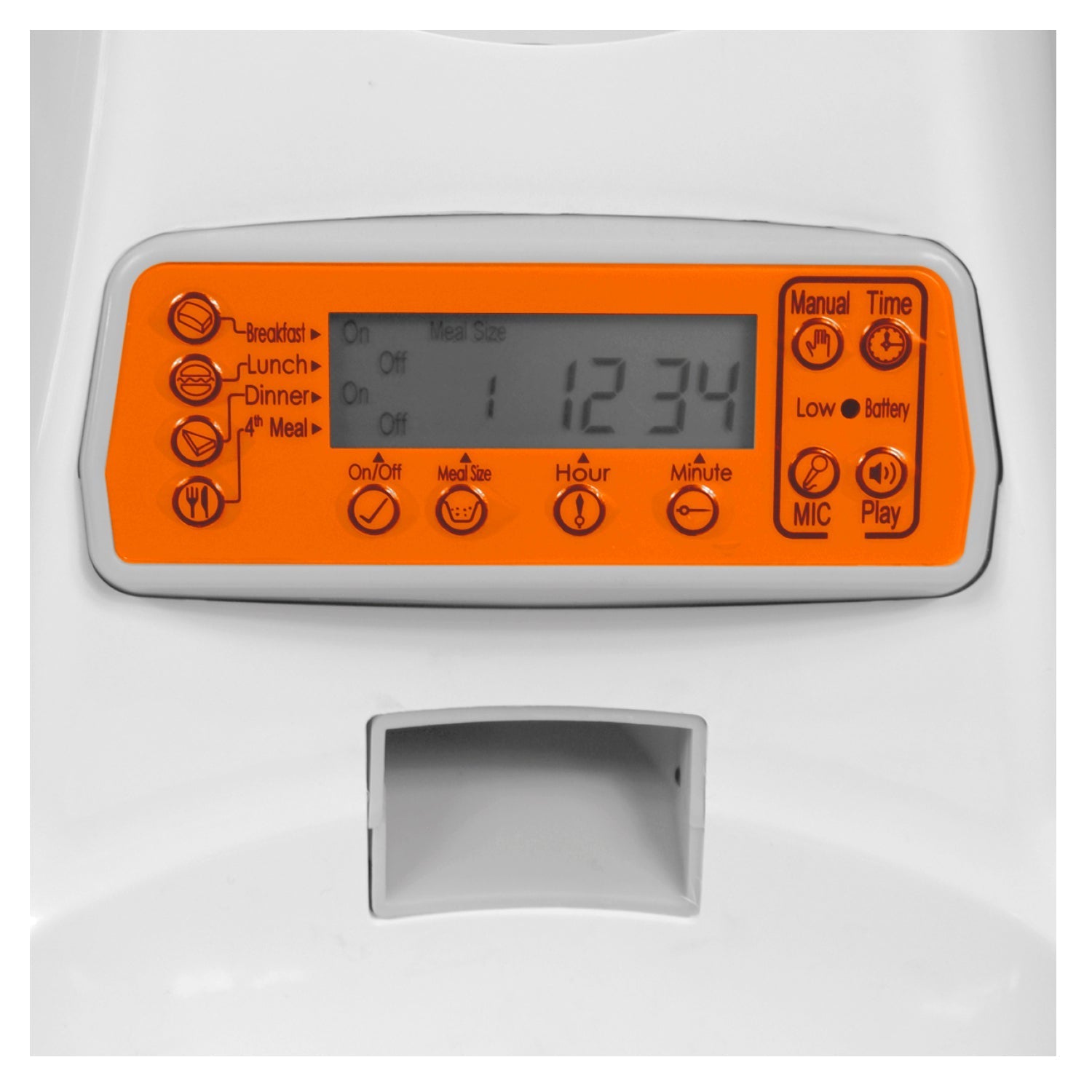 Dispensador de Alimentos Mascotas con Parlante