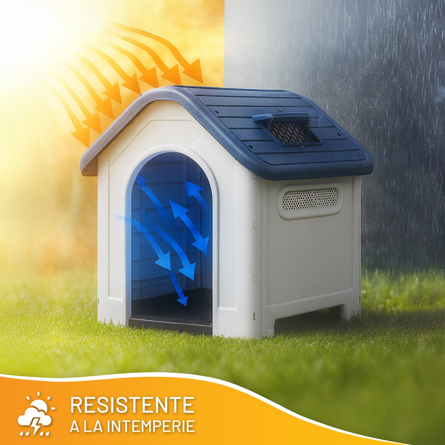 Casa Mascota 75x59x66 Skylight