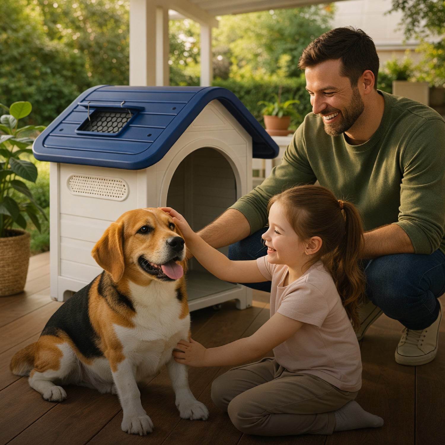 Casa Mascota 75x59x66 Skylight